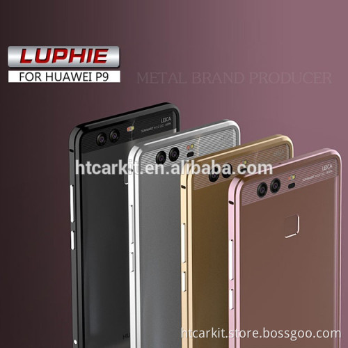 Aluminum metal case For Huawei P9 luphie cover
